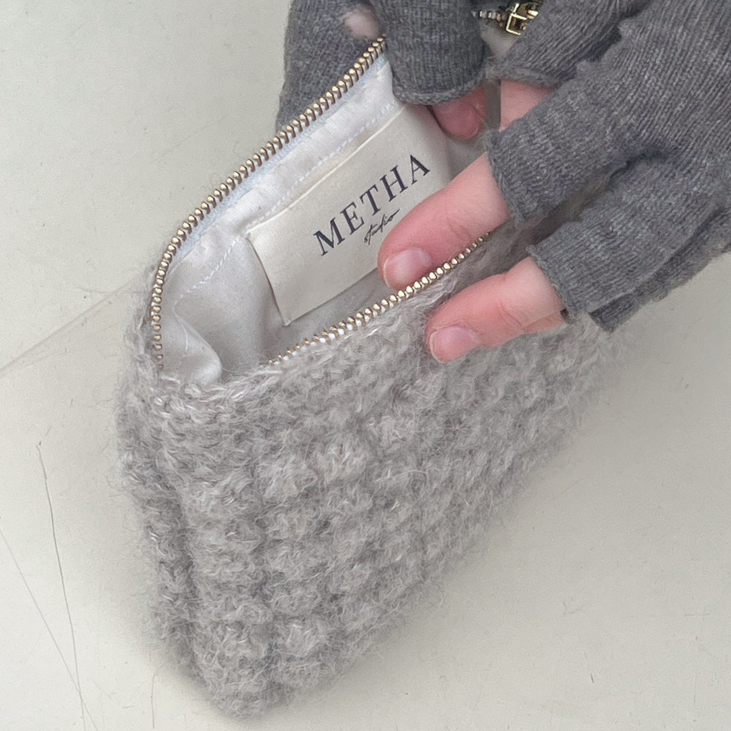 Petite bubble bag, portobello
