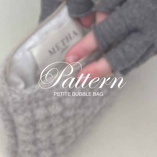 Petite bubble bag, pattern