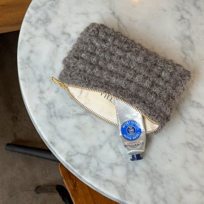 Petite bubble bag, concrete